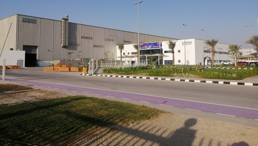 Siemens project to transport tools and equipment in Dammam